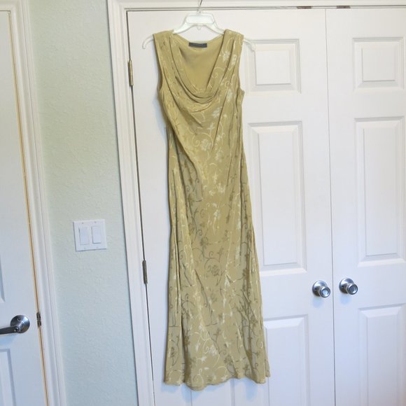 Debenhams Dresses & Skirts - Gold maxi or prom dress, new